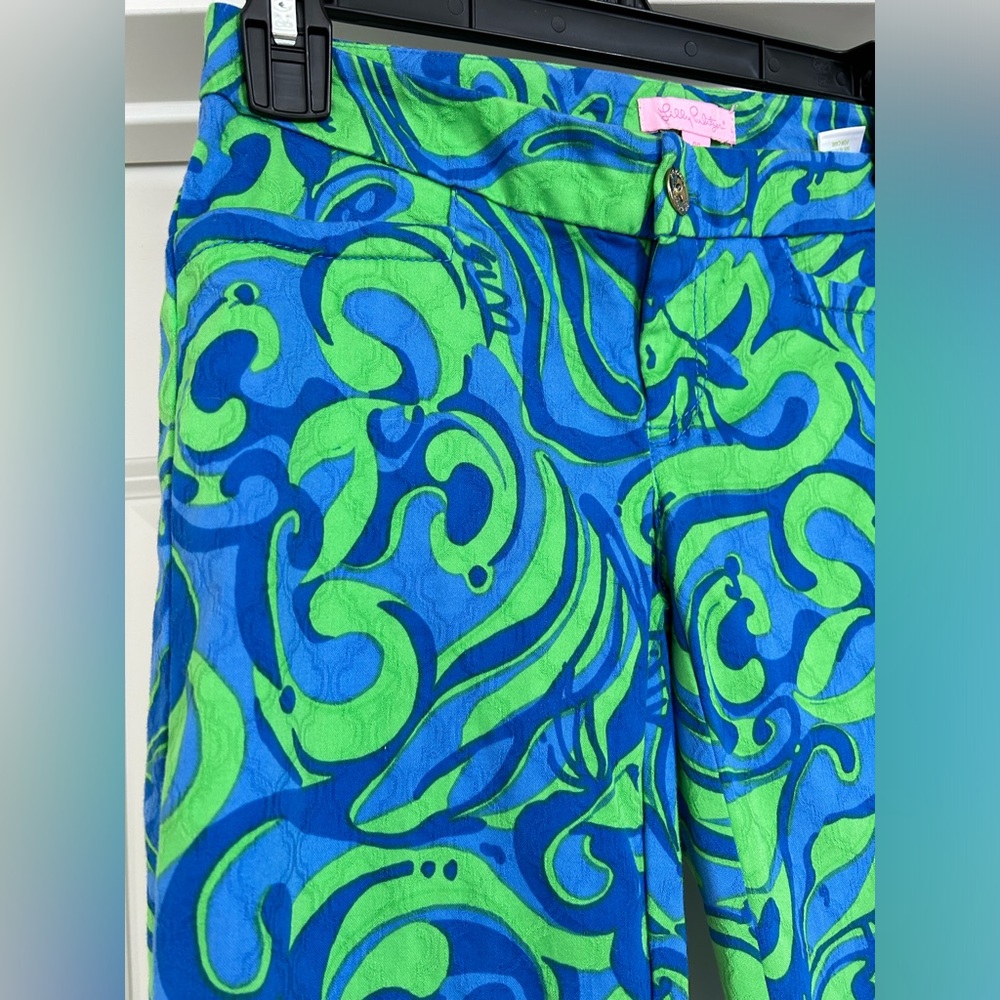Lilly Pulitzer Kelly Skinny Ankle Pant - Size 00 - Picture 2 of 6